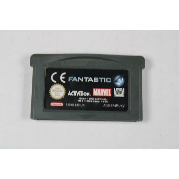 Marvel Fantastic 4 (Nintendo Game Boy Advance, 2005, GBA) cartridge only, tested - Picture 3 of 4